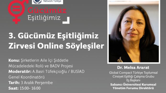 3. Gücümüz Eşitliğimiz Zirvesi'nin dördüncü konuğu Dr. Melsa Ararat