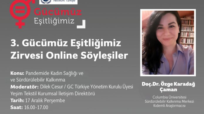 3. Gücümüz Eşitliğimiz Zirvesi'nşn  5. konuğu Doç. Dr. Özge Karadağ Çaman