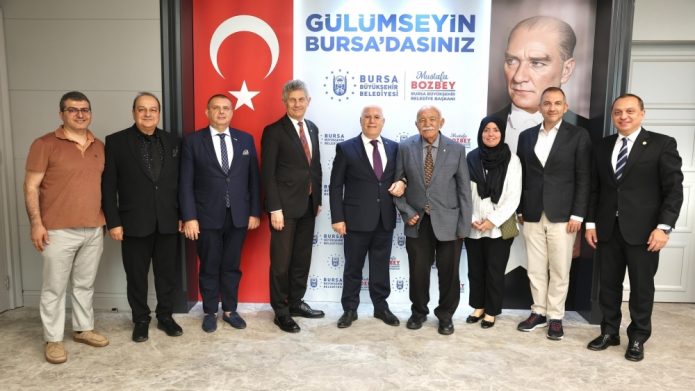 BUSİAD temiz Nilüfer Çayı  için Mustafa Bozbey'le görüştü.