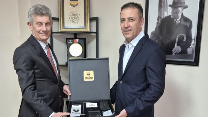 Cüneyt Cantürk'e hoş geldin ziyareti
