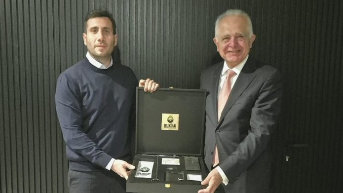 Egemenoğlu'na hoş geldin ziyareti.