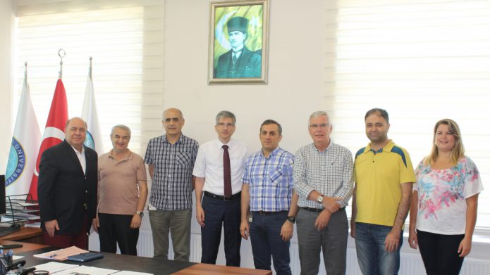 Dekan Etemoğlu'na hayırlı olsun ziyareti