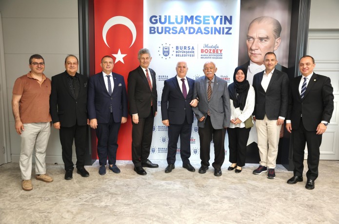 BUSİAD temiz Nilüfer Çayı  için Mustafa Bozbey'le görüştü