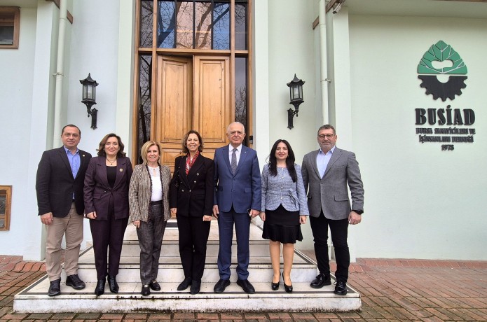 Kadının Güçlenmesi Bursa Platformu  temsilcileri Hatunoğlu'nu ziyaret etti