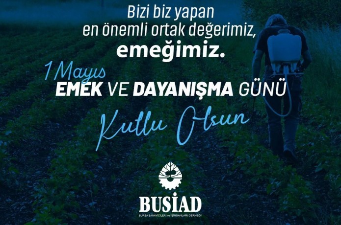 1 Mayıs Emek ve Dayanışma Günü Kutlu Olsun.