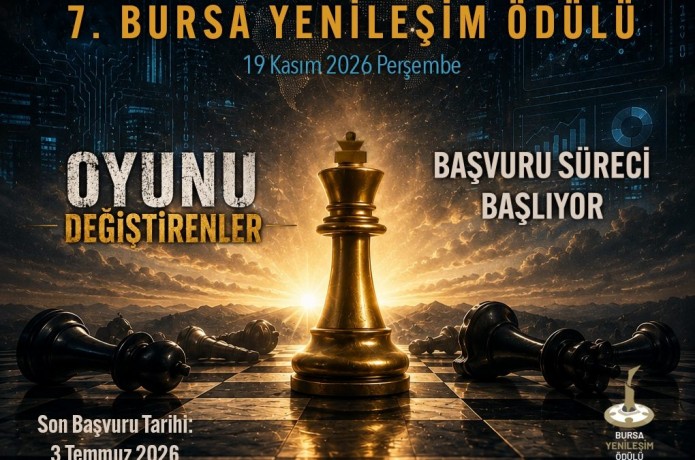 BUSİAD  YENİLEŞİM ÖDÜL SÜRECİNE KATILIMDA SON BAŞVURU TARİHİ 3 TEMMUZ 2026